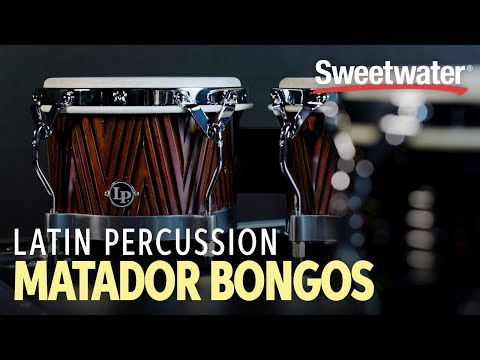 Latin Percussion Matador Wood Bongos Demo