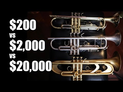 $200, $2,000 and $20,000 Trumpet Comparison! Can you hear the difference?