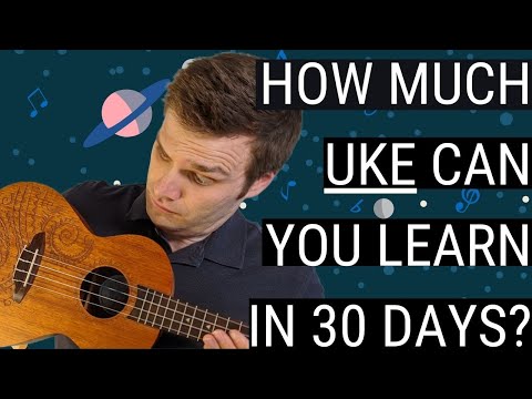 Is It Worth Practicing The Ukulele for Just 30 Days? #MonthlyGoalsProject