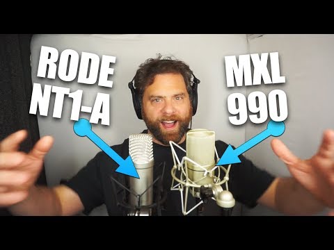 MXL990 vs Rode NT1 a