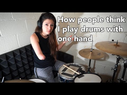 One Handed Drumming Mystery Revealed!