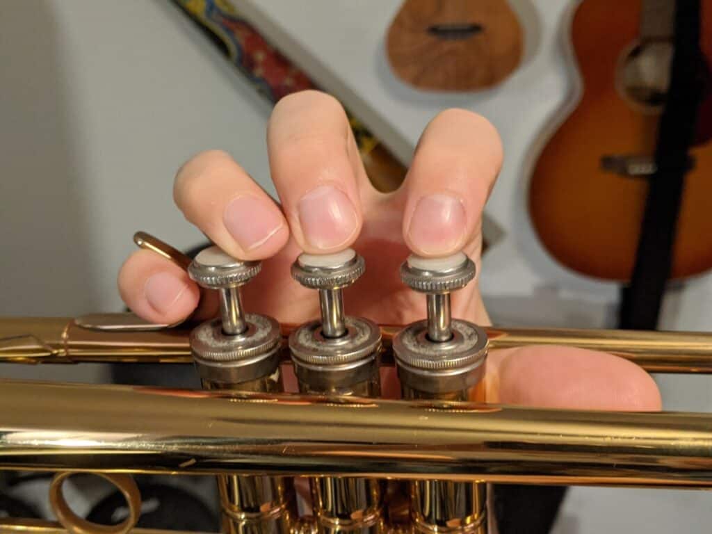 I used deals to play trumpet